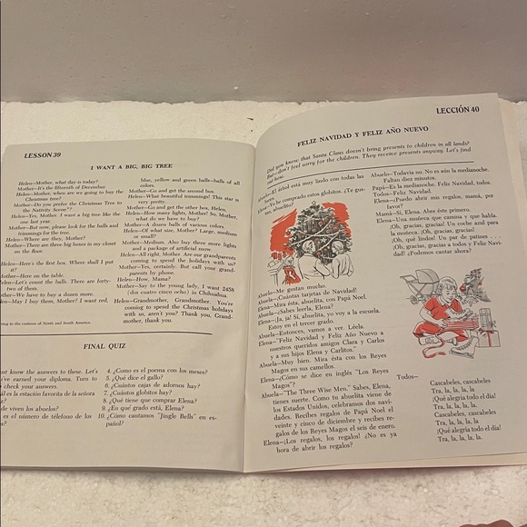 Children's Living Spanish Language picture dictionary illustrated lesson book - Picture 14 of 15